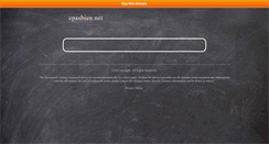 Desktop Screenshot of cpasbien.net
